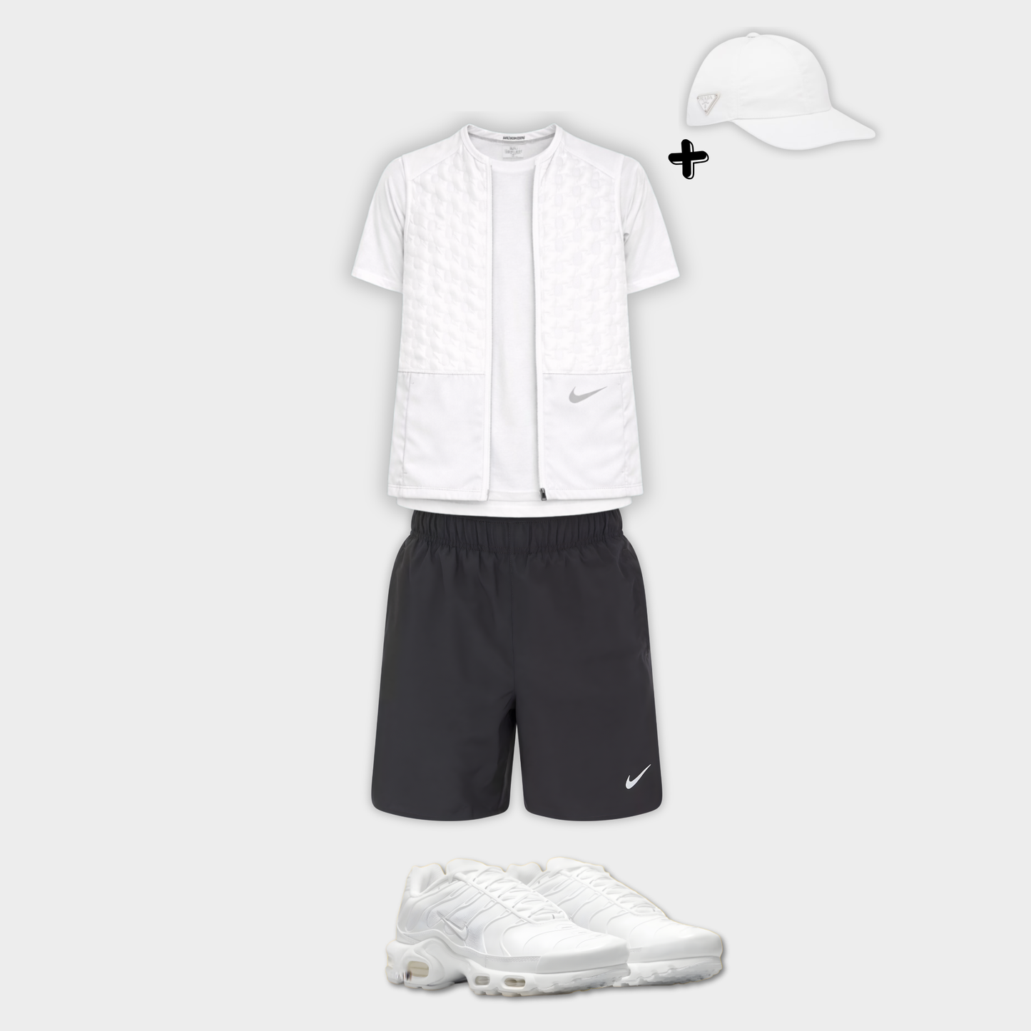 Outfit Therma Fit Blanc + Casquette Offerte